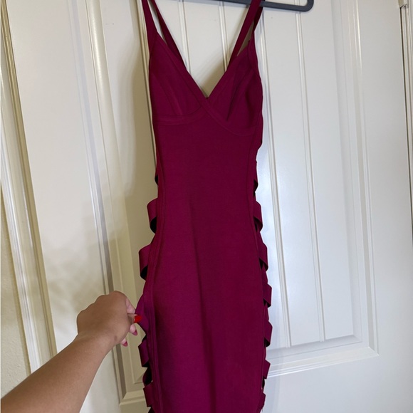 House of CB Red Midi Dress - Picture 2 of 3